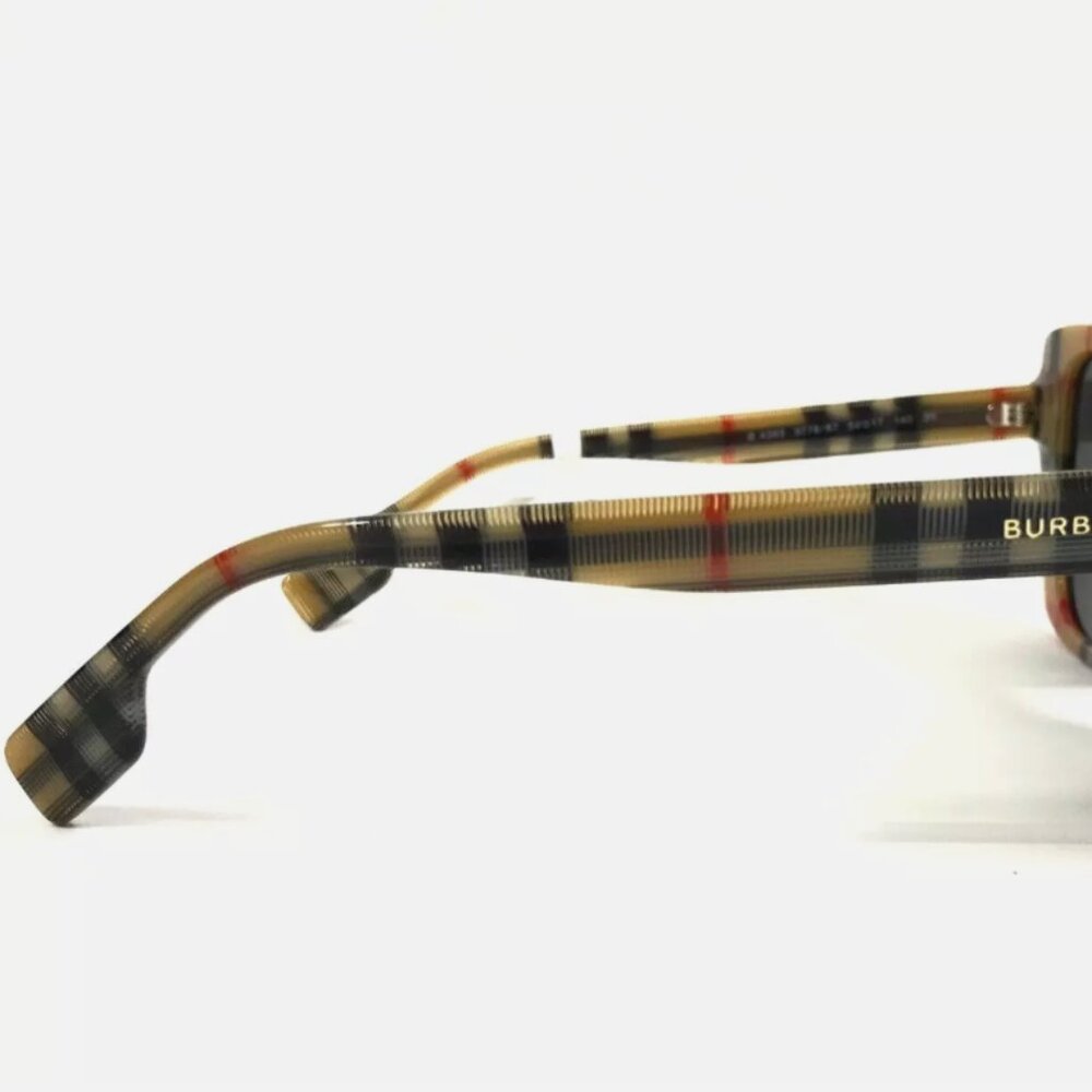 Burberry Sunglasses Vintage Check Frames w/ Dark Grey Lenses - Picture 4 of 7